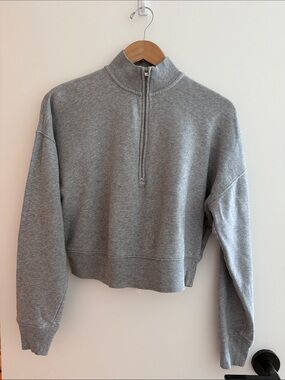 Reformation Jeans Marla Half Zip Sweatshirt